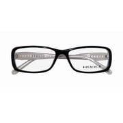 New Koali 7182k Womens/ladies Designer Full-rim Black / White / Clear Frame Demo Lenses 54-15-130 Eyeglasses/eyeglass Frame