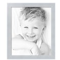 thumbnail image 2 of ArtToFrames 20" x 24" Silver Picture Frame, 20x24 inch Silver MDF Poster Frame (WOM-5309), Pack, 2 of 8