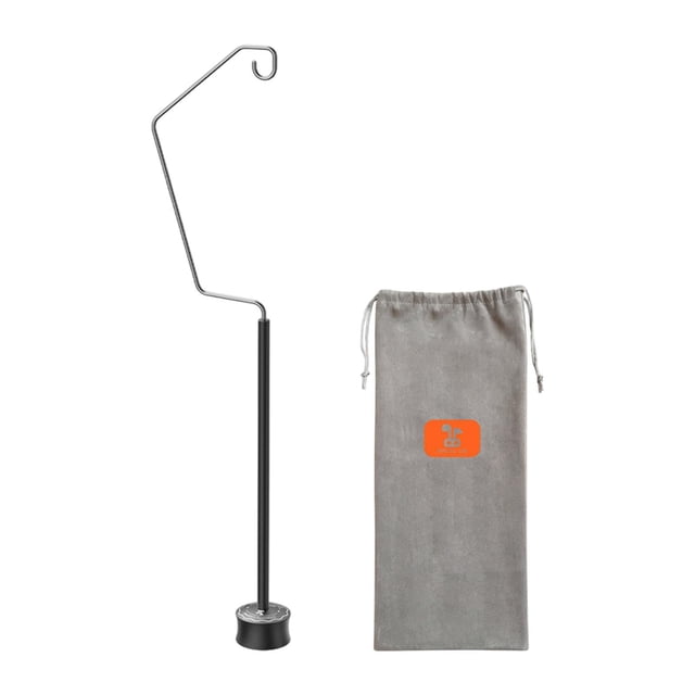 Soporte de linterna para acampar, jardín de senderismo de lámpara de caminata portátil portátil, soporte de lámpara para viajar mochilero de luz