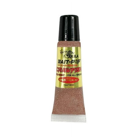 Bait Pop Crawfish - LIVE SONAR INTENSIFIER - Scented Sparklscales .5oz Tube