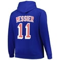 thumbnail image 3 of Men's Mitchell & Ness Mark Messier Blue New York Rangers Name & Number Pullover Hoodie, 3 of 3
