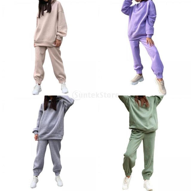 Conjunto de pantalones con capucha para mujer 4X para de jogging de Salvador Chándal de chándal