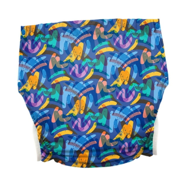 Pañal de tela para adultos mayores Yuyangstore Azul oscuro XL