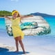 thumbnail image 5 of Xihbxyly Toalla de Playa de Microfibra, Superligera, Resistente a La Arena, de Secado Rápido, Ideal para Piscina, Playa, Viajes y Camping. Tamaño de 76 X 152 Cm. Uso Versátil., 5 of 7