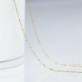 thumbnail image 3 of S925 Box Chain Necklace Premium Sterling Silver 18K Yellow White Rose Gold Vermeil, 3 of 8