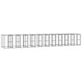 thumbnail image 1 of vidaXL Outdoor Dog Kennel Steel 26.62 m², 1 of 4