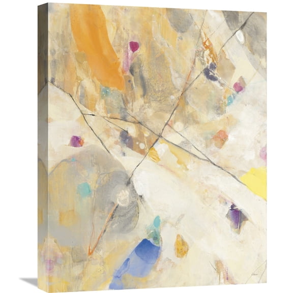 Global Gallery Albena Hristova 'Spring Confetti I' Canvas Wall Art