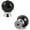 Black, variant on Gamvdout Crystal Drawer Knobs Dresser Knobs 30mm 2PCS Red Clear Ball Crystal Glass Diamond Shape Cabinet Knob Drawer Pull Handle Kitchen DIY Home Decorative