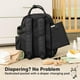 thumbnail image 4 of Mochila KeaBabies PLAY, bolsa de pañales impermeable de poliuretano de 18 litros, 4 of 9