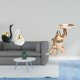 thumbnail image 2 of estatua de cisne,Estatuas y figuritas de cisne de cerámica modernas Esculturas,Escultura de animales Decoración centro de mesa,Estatua,Bandeja para servir estatuas,decoración del, 2 of 8