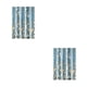 thumbnail image 4 of Matsuzay Cortina De Ducha Impermeable - Baño Seco Y Con Estilo Fácil De Instalar Cortinas De Ducha Duraderas Para Baño Cómodo 240 * 200 Cm 240*200cm 2Conjunto, 4 of 6