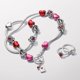 thumbnail image 3 of Pandora Charm Colgante Doble de la Reina de Corazones de las Villanas de Disney (793420C01) con Caja de obsequio., 3 of 6