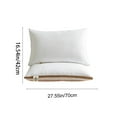 thumbnail image 3 of Anhility Pillows Standard Size, Bed Pillows for Sleeping , Supportive Hotel Pillows with Soft Down Alternative Fill for Side Stomach and Back Sleepers, 16.54×27.56in, 3 of 6