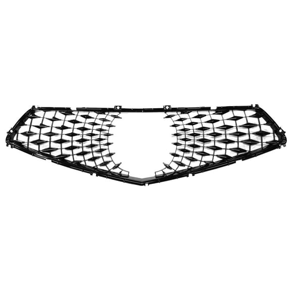 New Aftermarket  Black Front Grille 71124TZ3A11 One Piece fits 2018-2020 Acura TLX::Models without A-Spec