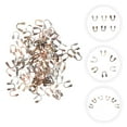 thumbnail image 2 of 500 Pcs Fermoirs en Forme de U Connecteurs Accessoires de Bracelet Fabrication de Bijoux, 2 of 5