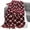 Ogee Burgundy, variant on Elegant Comfort Throw Blanket, Reversible Sherpa Flannel, Ultra-Soft, Fuzzy, Plush- All season Lightweight Decorative Throw, 50 x 60 inches, Animal Print Design Sherpa Throw, Giraffe