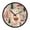 Cute Bear, variant on Indoor 12' Voice-Activated Luminous Decoration Wall Clock With LED Night Light Mushrooms Evergreen Leaves
