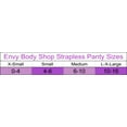 thumbnail image 5 of ENVY BODY SHOP No More Panty Lines Stickon Strapless Panties, Heart Shape, Mocha, Large/X-Large, 5 of 5
