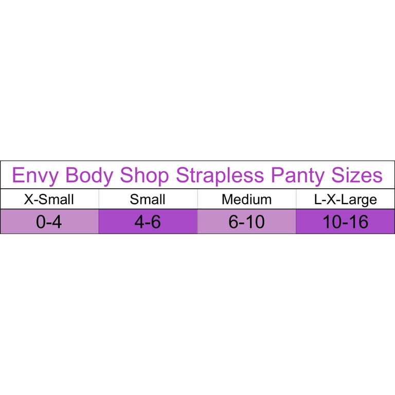 No-Line Strapless Panty – Mocha – XS No-Line Strapless Panty – Mocha – XS