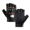 thumbnail image 2 of Guantes de ciclismo para mujeres y hombres, guantes de medio para bicicleta, guantes antideslizantes y transpirables para motocicleta y bicicleta colorida, 2 of 8