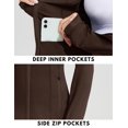 thumbnail image 4 of Pinspark Workout Jackets for Women Athletic Running Gym Yoga Jacket Lightweight Full Zip Slim Fit Sports Tops Thumb Holes Pockets, 4 of 4
