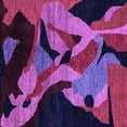 thumbnail image 1 of Ahgly Company Indoor Square Oriental Purple Modern Area Rugs, 8' Square, 1 of 4