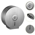 thumbnail image 6 of perfk Commercial Jumbo Toilet Paper Dispenser 10 inch Bath Roll Holder Wall Mount for without phone holder, 6 of 9