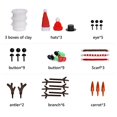 thumbnail image 5 of DIY Christmas Snowman Kit, Mini Snowball Decoration, Winter Holiday Desktop Snowman Craft Set for Family Activity and Party Decor, Portable Plastic Snowman Figures for Kids and Adults, 5 of 9