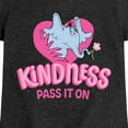 thumbnail image 3 of Horton Hears A Who - Kindness Pass It On - Toddler & Youth Girls Short Sleeve Graphic T-Shirt, 3 of 5