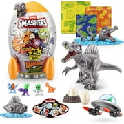 Zuru Smashers Dino vs Aliens Medium Triceratops Spinosaurus T-REX Smashable Egg Toy for Boys Kids