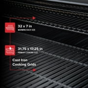 Nexgrill Deluxe 5-Burner Propane BBQ Grill with Side Burner, Stainless Steel Control Panel, Electric Ignition, 60,000 BTUs Output, Gas Grill Perfect for Outdoor Gatherings - 720-1046A
