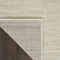 thumbnail image 6 of Noursion Essentials Solid Contemporary Ivory Beige 2' x 6' Area Rug, (6' Runner), 6 of 9