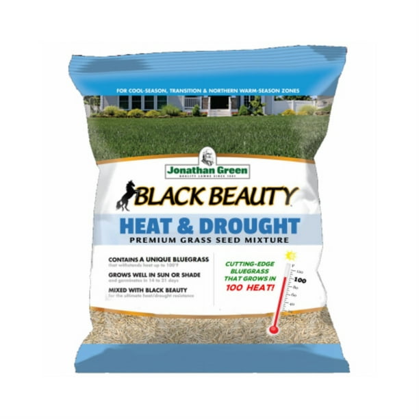 Jonathan Green Black Beauty Heat & Drought Grass Seed Mix, 7lb