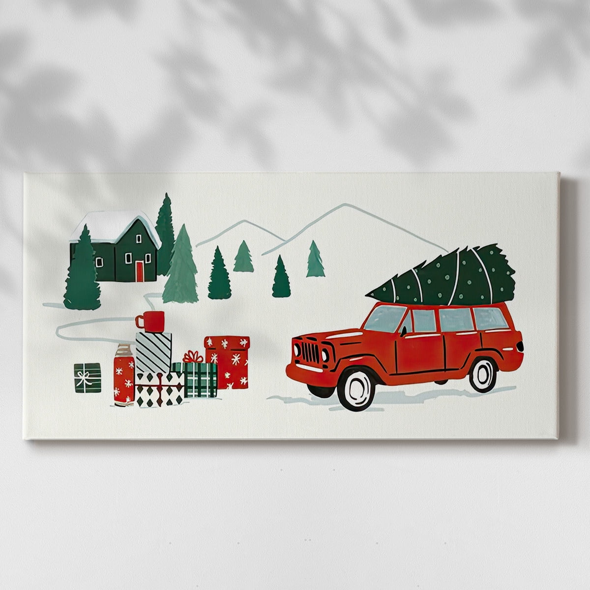 Going to Grandmas Collection D- Gallery Wrapped Canvas