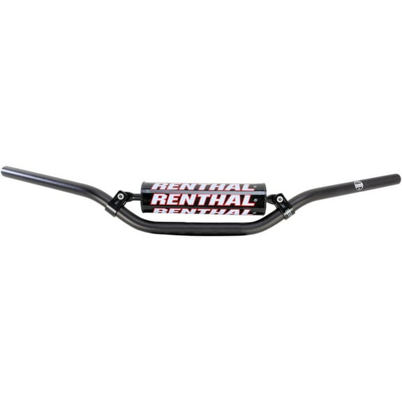 Renthal 789-02-BK-03-219 0.875 in. Handlebar Pad for Road Street Fighter, Black