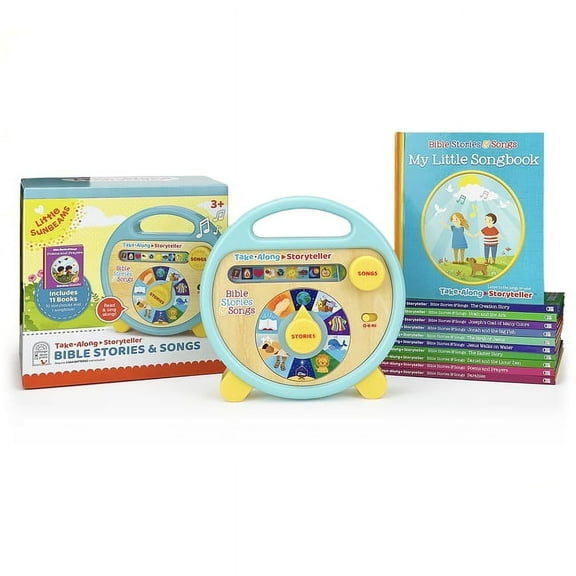 Little Sunbeams Bible Stories and Songs (Little Sunbeams): Take-Along Storyteller, (Hardcover)