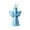 Blue*6, variant on 6Pcs 3.98Inch Cross Shape Candle, Easter Home Desktop Decor, Perfect Birthday Christmas Valentines Easter Holiday Gifts, Easter Basket Stuffers