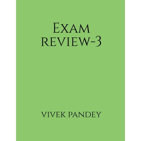 Exam review-3 (Paperback)