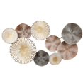 thumbnail image 1 of Luxen Home Métal Multi Pétales Décoration Murale, 1 of 1