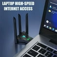 thumbnail image 5 of RHEA- Usb 3.0 Wireless Wifi Adapter 1300Mbps Long Range Dongle Dual Band Network New, 5 of 6