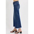 thumbnail image 4 of RISEN Raw Hem Wide Leg Attached Buckle Jeans, 4 of 6