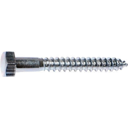 MIDWEST FASTENER 01308 Lag Screw 5/16 in Thread 5 in OAL Zinc