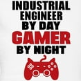 thumbnail image 3 of CafePress - INDUSTRIAL ENGINEER BY DAY GAMER BY NIGHT Pajamas - Women's Light Pajamas, 3 of 4