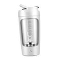thumbnail image 2 of Electric Shaker Bottle  for Milkshakes Milk Fitness white, 2 of 8