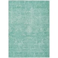 thumbnail image 2 of Addison Rugs Chantille Indoor/Outdoor Transitional Damask Aqua Washable Rectangle Rug, 8' x 10', 2 of 6