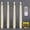 Ivory, variant on Rhytsing 10" White Flameless Twist Taper Candles with Timer, Battery Operated Spiral Candlesticks, Warm White Light, Remote & Batteries Included - Set of 4