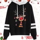 thumbnail image 2 of WILLBEST Sudadera con Capucha y Cordón Ajustable con Estampado Navideño Informal para Mujer Mediana, 2 of 3