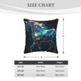thumbnail image 4 of ZNDUO Galactic Unicorn Throw Pillows, Throw Pillows for Couch-Indoor Decorative Pillows,16"x16", 4 of 8