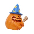 thumbnail image 4 of Decoración de Halloween Calabaza Luz Jack O Lantern Centro de Mesa Regalo Iluminado 13 cm x 15 cm, 4 of 8
