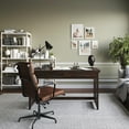 thumbnail image 2 of BELLEZE Modern Simple Home Office Computer Laptop Writing Desk Wood Study Table Workstation with Drawers - Norrell (Espresso), 2 of 6